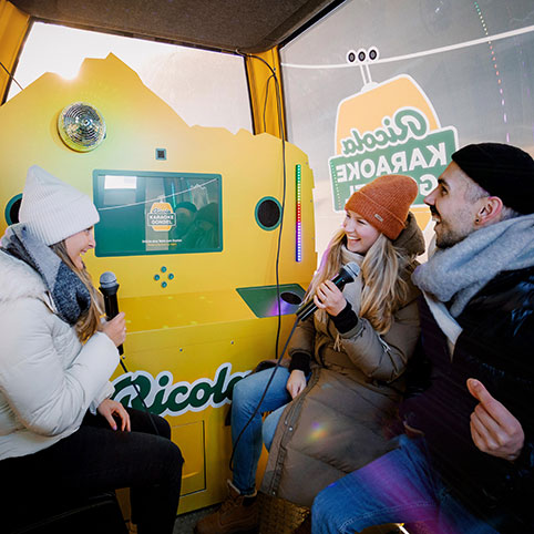 Ricola Karaoke Gondola
